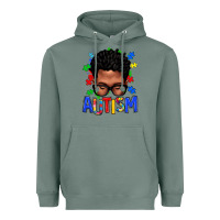 Sage autism afro man Heavyweight Hoodie - texasbilliewilder
