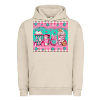 Pigment French Oak pink christmas coffee Urban Hoodie - Jasminsmagicworld