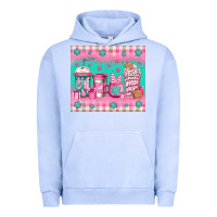 Pigment Grape Ice pink christmas coffee Urban Hoodie - Jasminsmagicworld