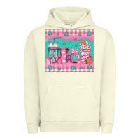 Pigment Pistachio pink christmas coffee Urban Hoodie - Jasminsmagicworld