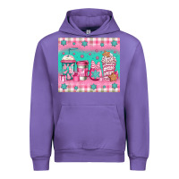 Tulip pink christmas coffee Urban Hoodie - Jasminsmagicworld