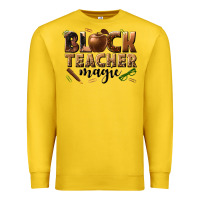 Lemon black teacher magic melanin Premium Sweatshirt - texasbilliewilder