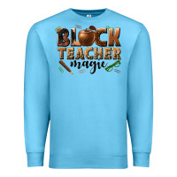 Ocean Blue black teacher magic melanin Premium Sweatshirt - texasbilliewilder
