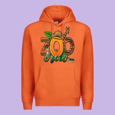 Zoo Crew Premium Hoodie Designed By Adodesignshop