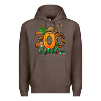 Coffee zoo crew Premium Hoodie - AdoDesignShop
