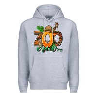 Heather Grey zoo crew Premium Hoodie - AdoDesignShop