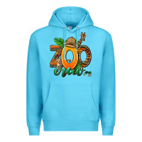 Ocean Blue zoo crew Premium Hoodie - AdoDesignShop