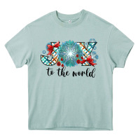 Arona Joy to the World Heavy Core Tee - CowhideDigitalArt