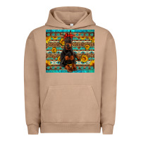Pigment Burro doberman with western background Urban Hoodie - Artiststas