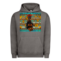 Pigment Tornado doberman with western background Urban Hoodie - Artiststas