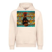 Sandshell doberman with western background Urban Hoodie - Artiststas