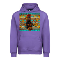Tulip doberman with western background Urban Hoodie - Artiststas