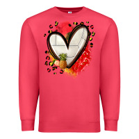 Cardinal fruits and volleyball heart Premium Sweatshirt - Zillion Design Studio