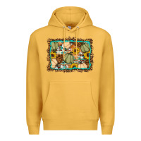 Mustard Fall pumpkin Premium Hoodie - Artiststas