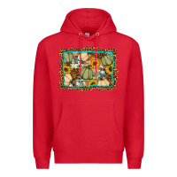 Red Fall pumpkin Premium Hoodie - Artiststas
