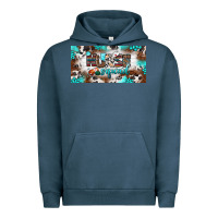 Pigment Midnight Navy nurse squad license plate Urban Hoodie - BundleAndBundleShop