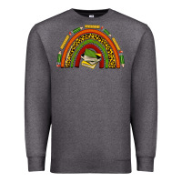Charcoal Heather black history teacher rainbow Premium Sweatshirt - texasbilliewilder
