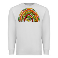 Dove Grey black history teacher rainbow Premium Sweatshirt - texasbilliewilder
