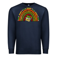 Navy black history teacher rainbow Premium Sweatshirt - texasbilliewilder