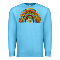 Ocean Blue black history teacher rainbow Premium Sweatshirt - texasbilliewilder