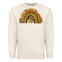 Sandshell black history teacher rainbow Premium Sweatshirt - texasbilliewilder