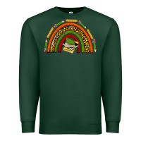 Sports Green black history teacher rainbow Premium Sweatshirt - texasbilliewilder