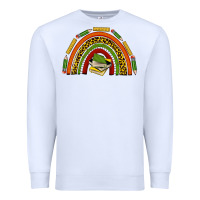Black History Teacher Rainbow Premium Sweatshirt | Teevron
