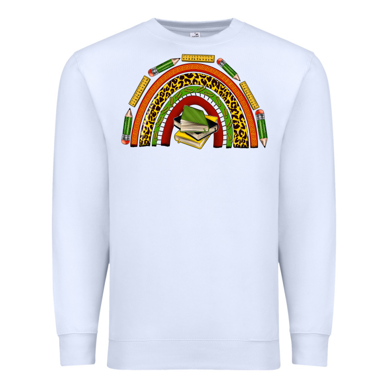 Black History Teacher Rainbow Premium Sweatshirt by texasbilliewilder | Teevron