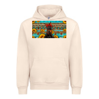 Sandshell doberman with sunflowers license plate Urban Hoodie - Artiststas