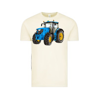 Vintage Arctic western farm tractor blue Vintage Tee - Artiststas