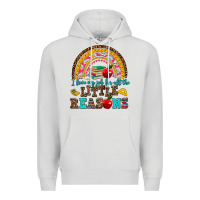 Dove Grey i love my job for all the little reasons Premium Hoodie - AdoDesignShop