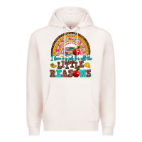 Pale Pink i love my job for all the little reasons Premium Hoodie - AdoDesignShop