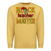 Antique Gold black teacher matter Premium Sweatshirt - texasbilliewilder