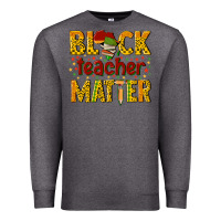 Charcoal Heather black teacher matter Premium Sweatshirt - texasbilliewilder