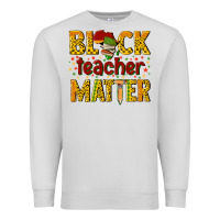 Dove Grey black teacher matter Premium Sweatshirt - texasbilliewilder