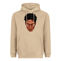 Mushroom black man portrait Heavyweight Hoodie - texasbilliewilder