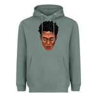 Sage black man portrait Heavyweight Hoodie - texasbilliewilder