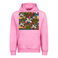 Fuchsia Pink sunflower mexican flag tumbler Urban Hoodie - JahusDesignShop