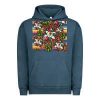 Pigment Midnight Navy sunflower mexican flag tumbler Urban Hoodie - JahusDesignShop