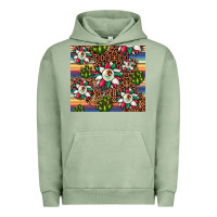 Pigment Oil Green sunflower mexican flag tumbler Urban Hoodie - JahusDesignShop