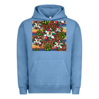 Pigment Pebble Blue sunflower mexican flag tumbler Urban Hoodie - JahusDesignShop