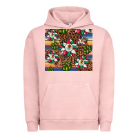Pigment Salmon sunflower mexican flag tumbler Urban Hoodie - JahusDesignShop