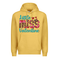 Antique Gold little miss valentine Premium Hoodie - JahusDesignShop