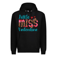 Black little miss valentine Premium Hoodie - JahusDesignShop