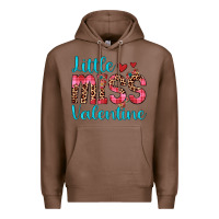 Chestnut little miss valentine Premium Hoodie - JahusDesignShop