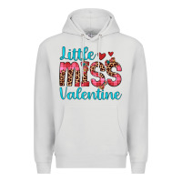 Dove Grey little miss valentine Premium Hoodie - JahusDesignShop