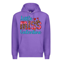 Purple little miss valentine Premium Hoodie - JahusDesignShop