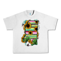 Lunar Rock Mississippi Map Sunflower Cactus Serape Urban Heavy Tee - RanaPortraitStore