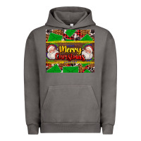 Pigment Tornado merry Christmas with Santa Claus Urban Hoodie - AdoDesignShop