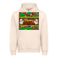 Sandshell merry Christmas with Santa Claus Urban Hoodie - AdoDesignShop